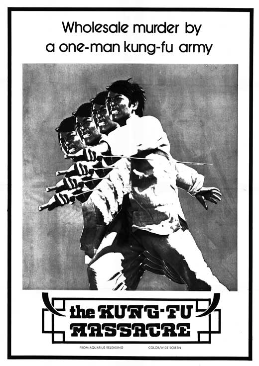 Karado: The Kung Fu Flash movie poster print, vibrant and action-packed.