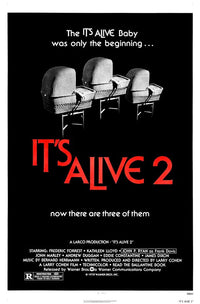 It Lives Again Movie Poster Print featuring iconic horror imagery.