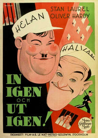 Pardon Us Movie Poster Print showcasing classic cinema art.