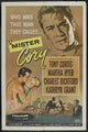 Mister Cory Movie Poster Print showcasing classic cinema art.