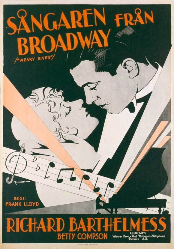 Weary River Movie Poster Print showcasing classic film art.