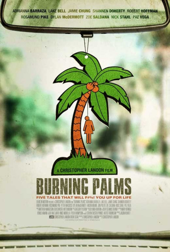 Burning Palms Movie Poster Print showcasing thrilling cinematic art.