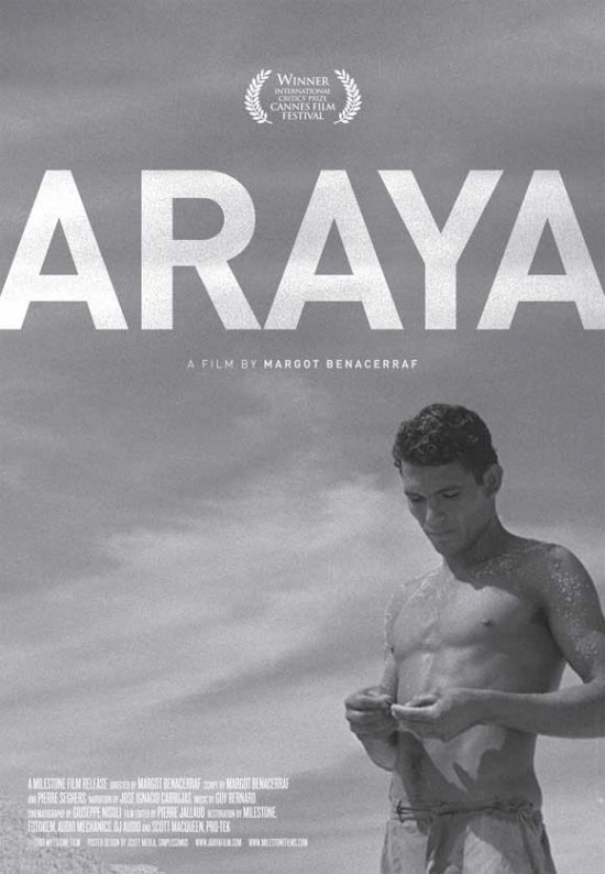 Araya Movie Poster Print showcasing vibrant colors and cinematic art.