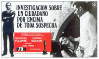 Investigation of a Citizen Above Suspicion Movie Poster Print