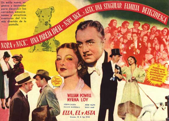 After the Thin Man Movie Poster Print showcasing iconic film characters.