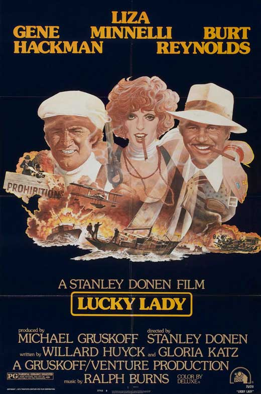 Lucky Lady Movie Poster Print showcasing vibrant colors and classic film artistry.