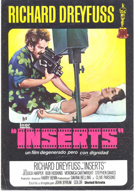 Inserts Movie Poster Print featuring vibrant film artwork