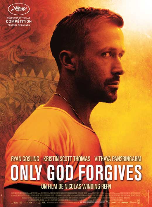 Only God Forgives Movie Poster Print - striking design for film enthusiasts.
