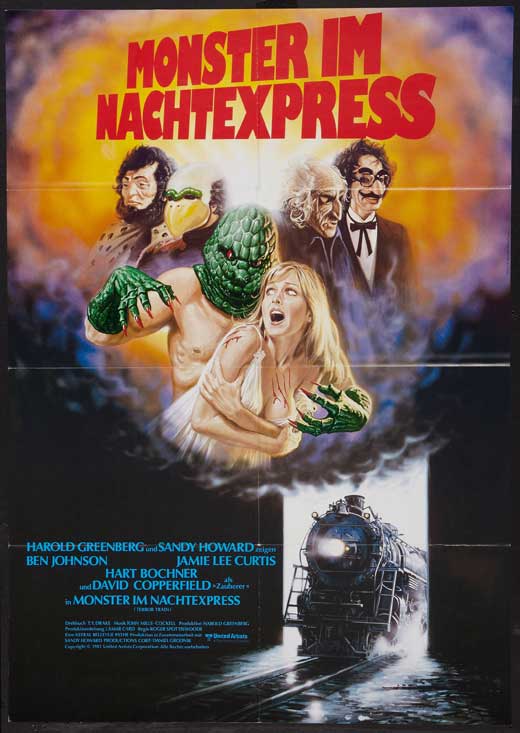 Terror Train Movie Poster Print showcasing classic horror art.