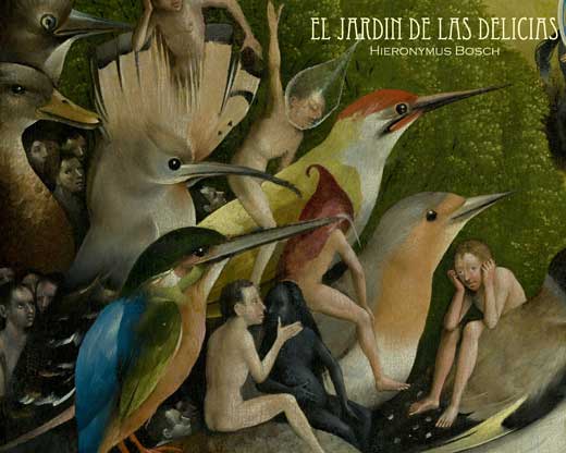 The Garden of Delights Movie Poster Print showcasing vibrant colors and intricate details.