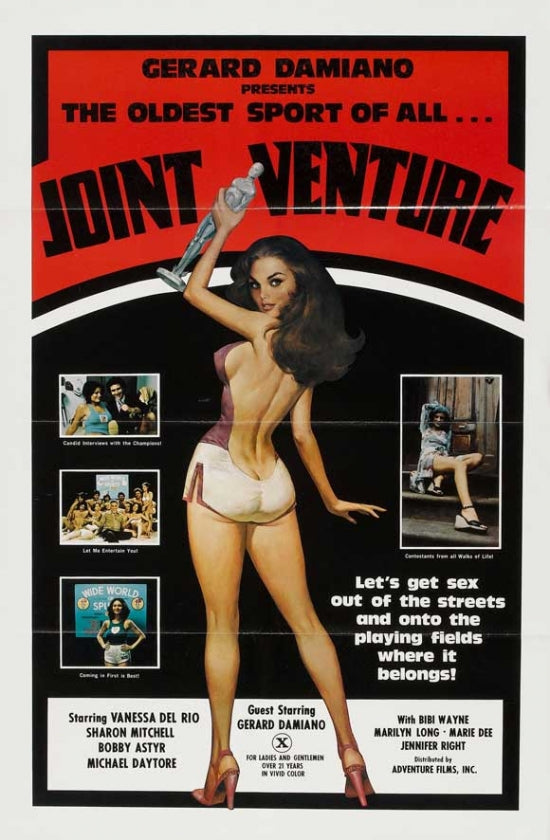 Joint Venture Movie Poster Print showcasing vibrant design.
