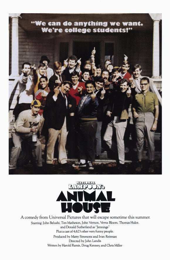 National Lampoon's Animal House Movie Poster Print (27x40)