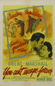You Can't Escape Forever Movie Poster Print - Suspenseful Artwork