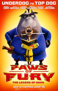 Paws of Fury: The Legend of Hank Movie Poster Print (11x17)