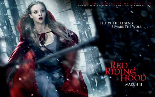 Red Riding Hood Movie Poster Print showcasing a whimsical design.