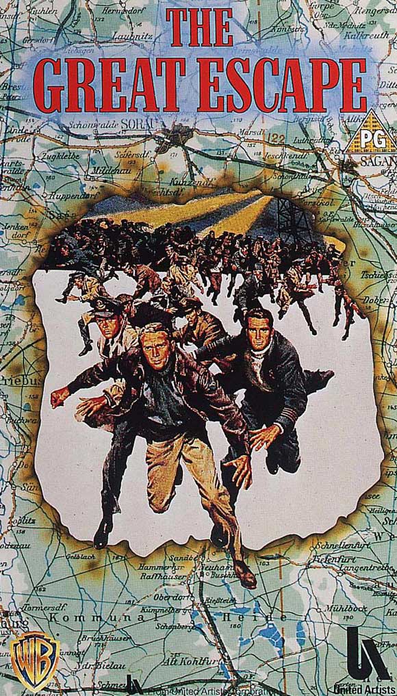 The Great Escape Movie Poster Print showcasing classic film artwork.