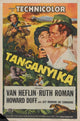 Tanganyika Movie Poster Print showcasing cinematic adventure.