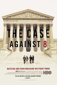 The Case Against 8 movie poster print showcasing the fight for marriage equality.