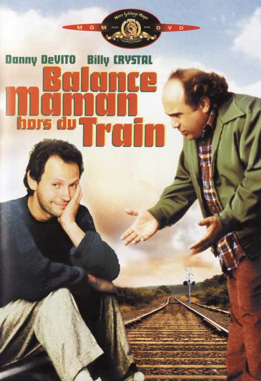 Throw Momma from the Train movie poster print featuring iconic imagery.