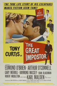 The Great Impostor Movie Poster Print showcasing cinematic charm.
