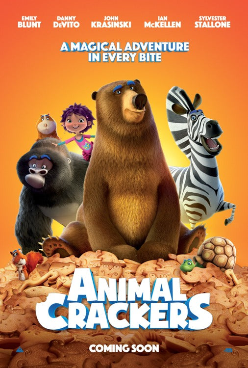 Animal Crackers Movie Poster Print showcasing vibrant artwork.