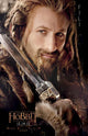 The Hobbit: An Unexpected Journey Movie Poster Print featuring Bilbo Baggins and Middle-earth scenery.