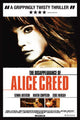 The Disappearance of Alice Creed Movie Poster Print featuring dramatic artwork.