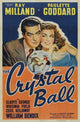The Crystal Ball Movie Poster Print showcasing mystique and enchantment.