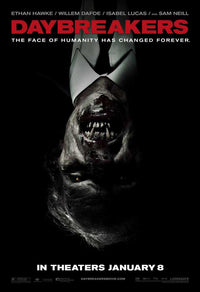 Daybreakers Movie Poster Print showcasing vibrant visuals and cinematic flair.