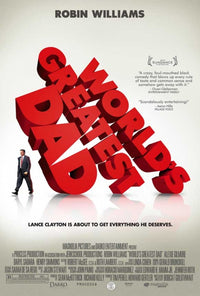 World's Greatest Dad Movie Poster Print on heavy stock paper.