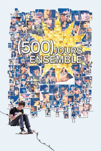 500 Days of Summer Movie Poster Print showcasing vibrant visuals.
