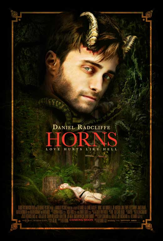 Horns Movie Poster Print featuring striking visuals from the film.