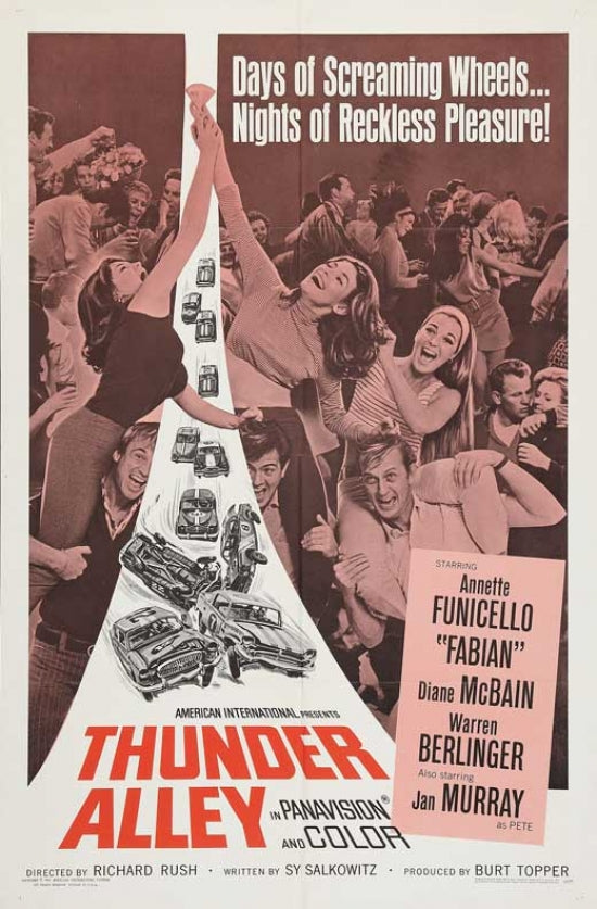 Thunder Alley Movie Poster Print showcasing dynamic film imagery.
