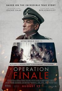 Operation Finale Movie Poster Print showcasing dramatic artwork.