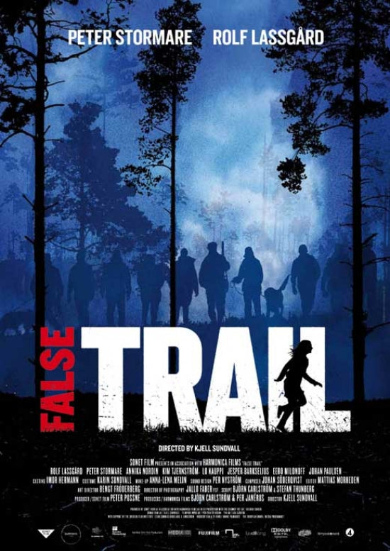 False Trail Movie Poster Print showcasing thrilling cinema art.