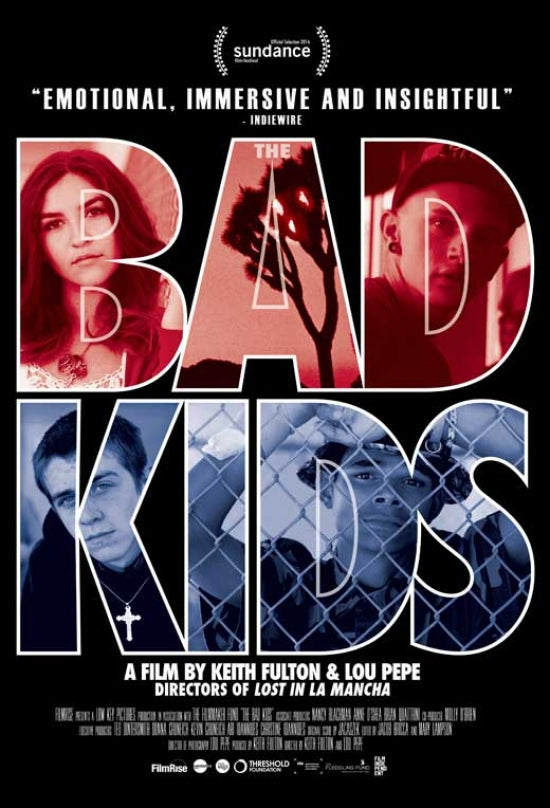 Bad Kids Movie Poster showcasing youthful rebellion and adventure.