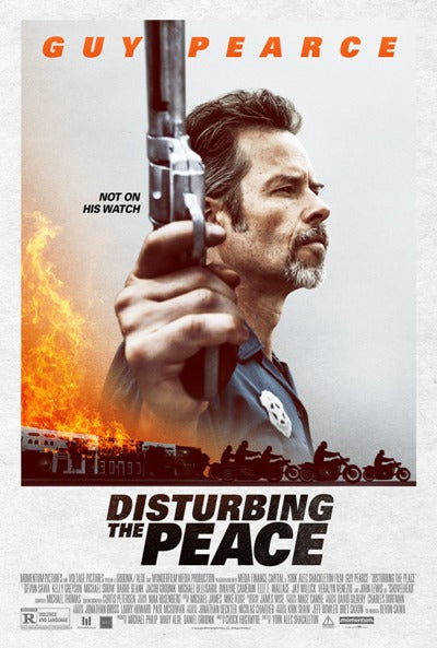 Disturbing the Peace Movie Poster Print featuring dramatic artwork