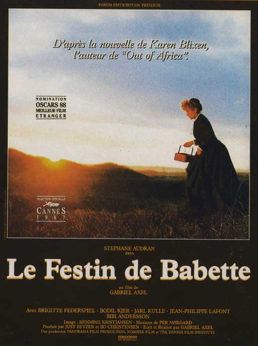 Babette's Feast Movie Poster Print showcasing classic film art.