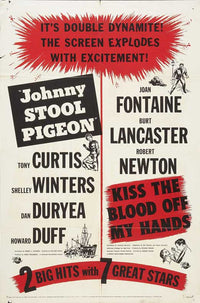 Johnny Stool Pigeon Movie Poster Print showcasing vibrant colors and classic cinema appeal.