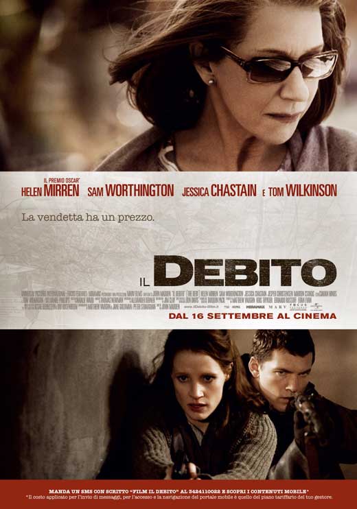 The Debt Movie Poster Print featuring dramatic cinematic imagery.