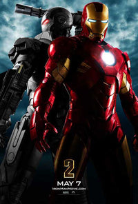 Iron Man 2 Movie Poster Print featuring Tony Stark