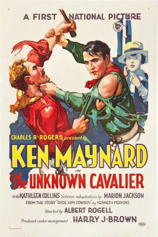 The Cavalier Movie Poster Print displayed in a stylish setting.