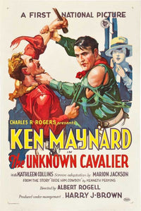 The Cavalier Movie Poster Print displayed in a stylish setting.