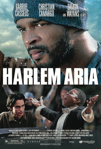 Harlem Aria Movie Poster Print showcasing vibrant colors and artistic design.