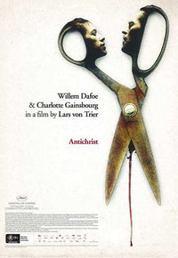 Antichrist Movie Poster Print featuring haunting imagery.