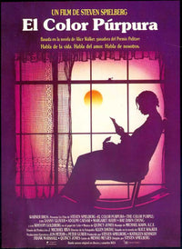 The Color Purple Movie Poster Print featuring iconic imagery from the film.