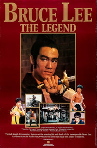Bruce Lee, the Legend Movie Poster Print showcasing the iconic martial artist.