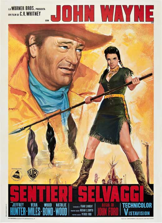 The Searchers Movie Poster Print - Classic Cinema Art