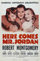 Here Comes Mr. Jordan Movie Poster Print - Classic Cinema Artwork