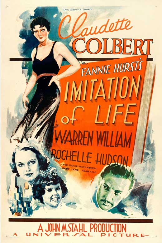 Imitation of Life Movie Poster Print showcasing classic film art.